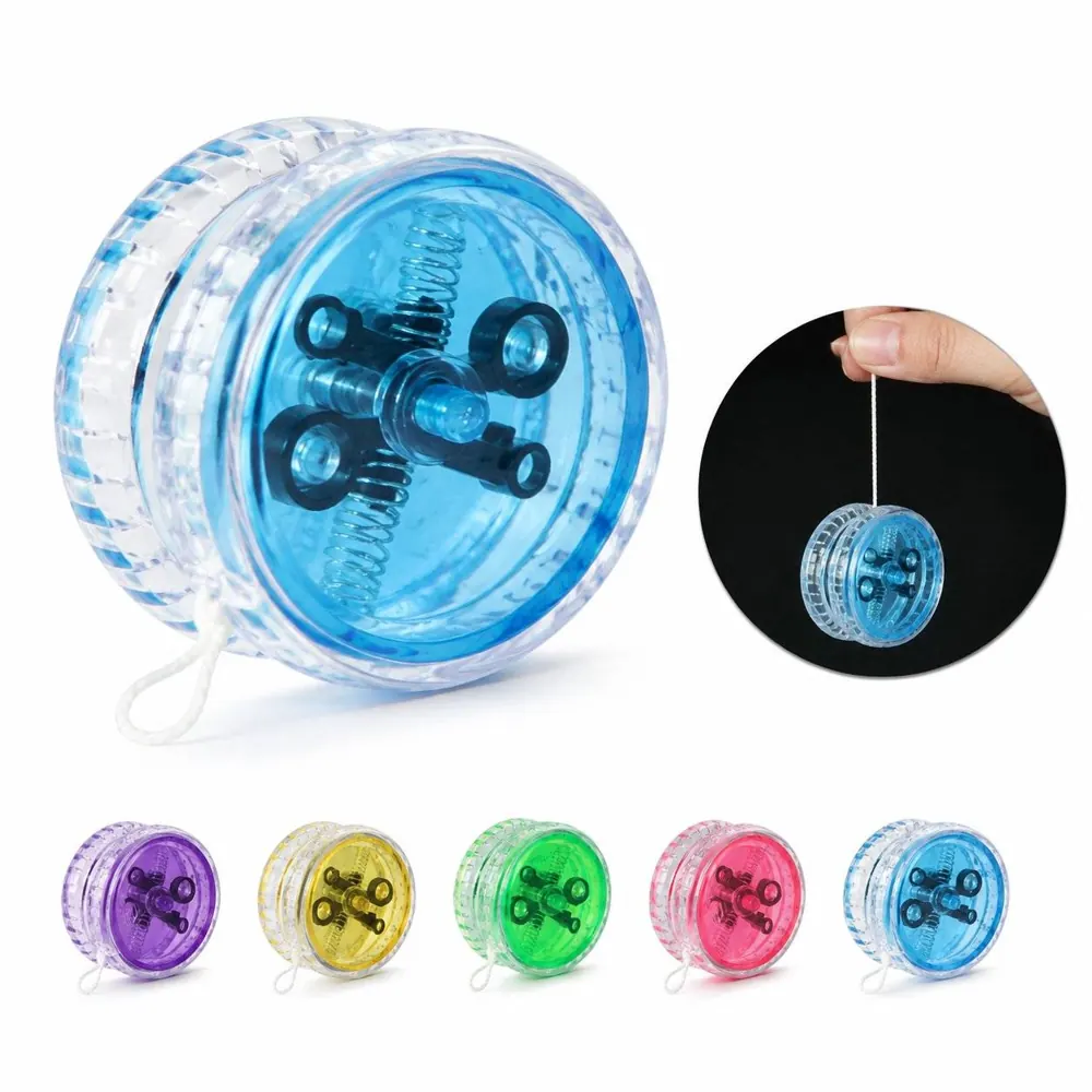 LED Light-Up Auto-Return Yo-Yo for Skill Play 2