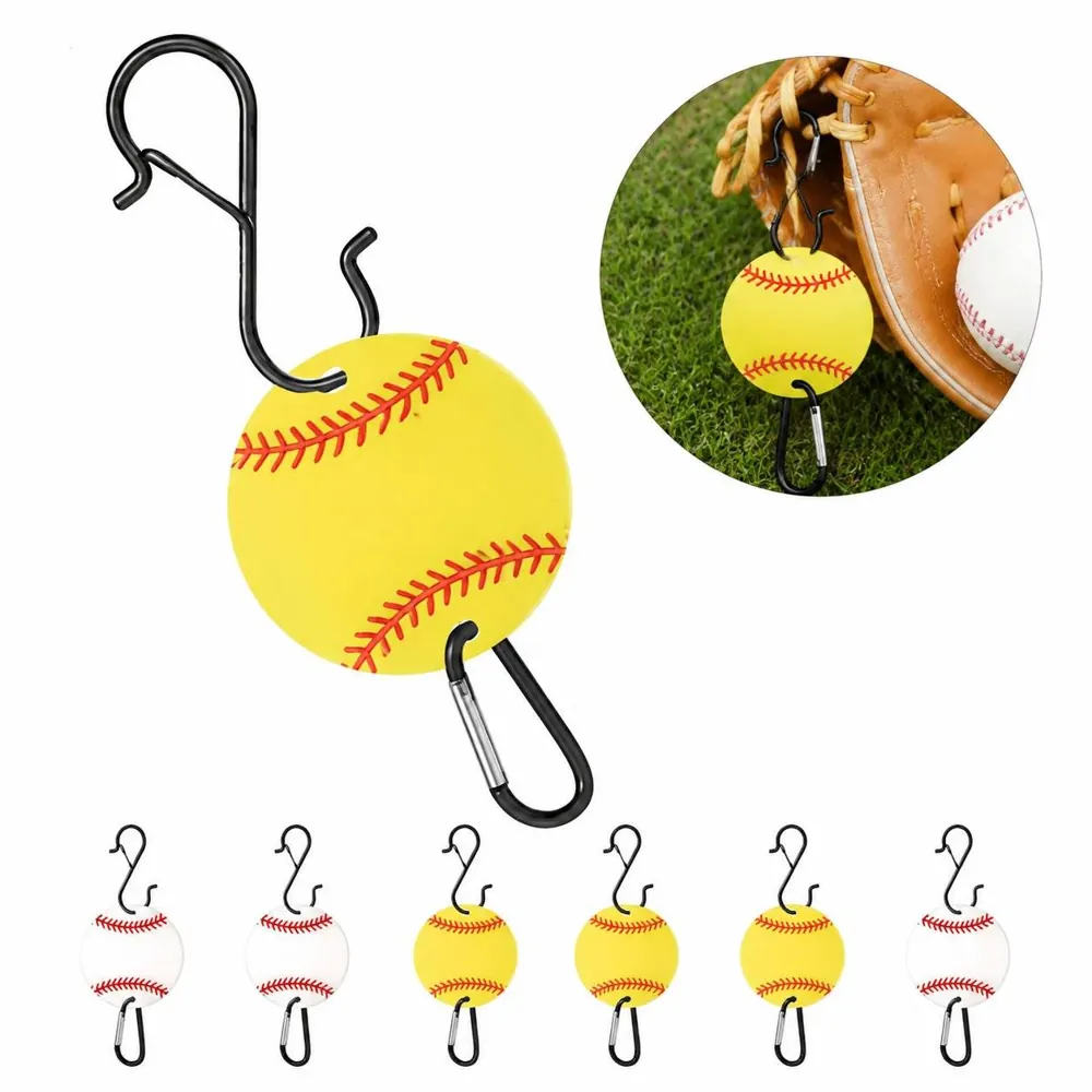 Acrylic Bag Hook for Fence, Durable Outdoor Hanging Clip 2