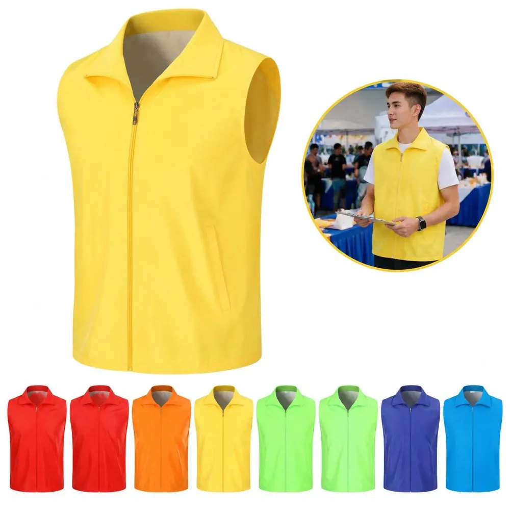 High-Visibility Volunteer Vest with Reflective Strips 2