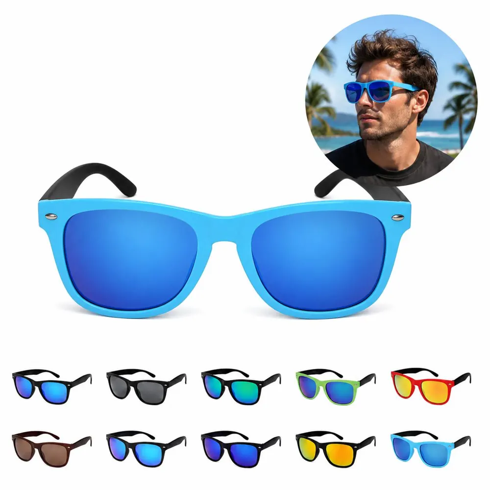 Portable Folding Sunglasses with UV Protection for Travel 2