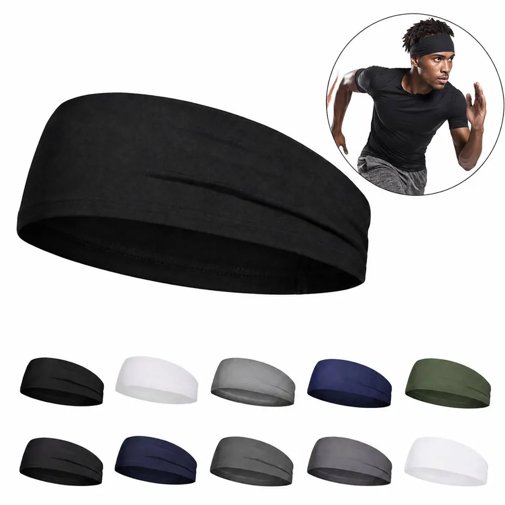 Sweat-Wicking Sports Headband for Running, Yoga & Gym 2