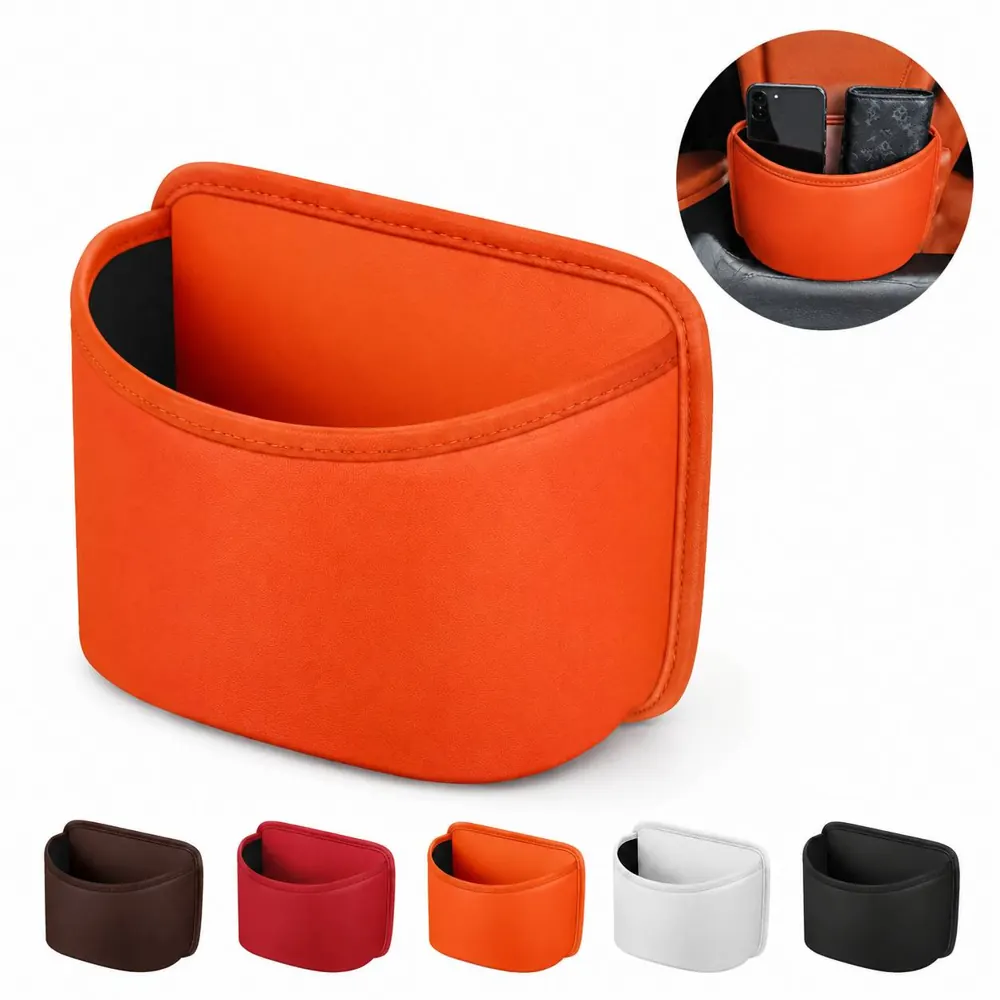 Foldable Car Trash Bin Waterproof Hanging Waste Container 2