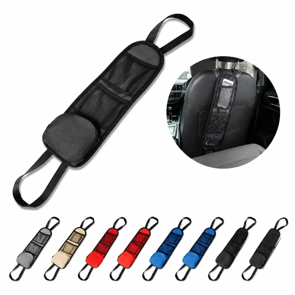 Car Seat Side Organizer with Mesh Pocket for Easy Reach 2
