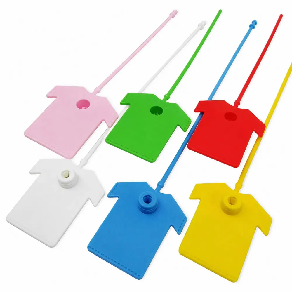 T-Shirt Shaped Security Tag Anti-Theft for Clothing Retail 2