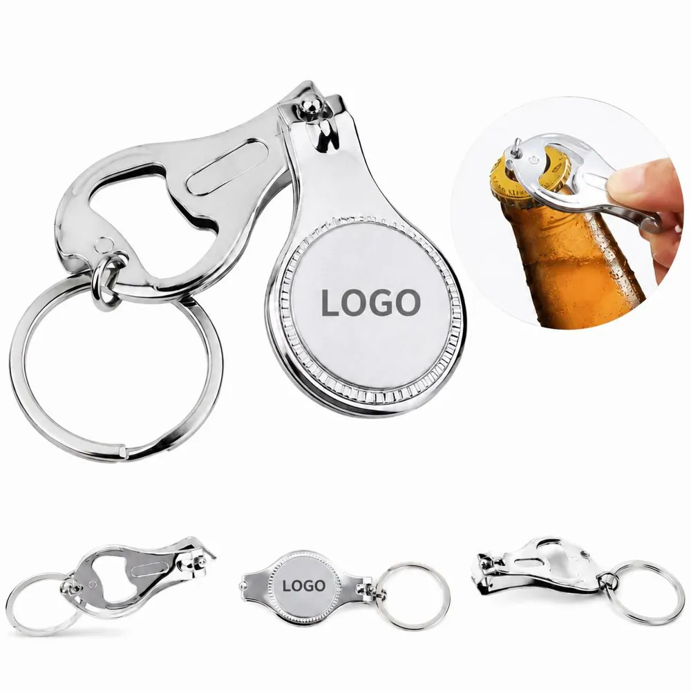 Carbon Steel Multi-Function Nail Clipper with Full Color