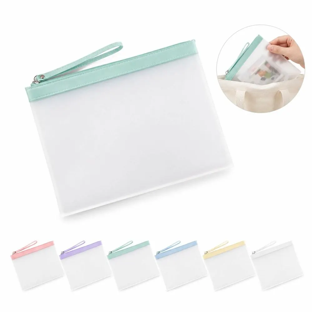 A4 Waterproof Zipper File Bag with Multiple Compartments 2