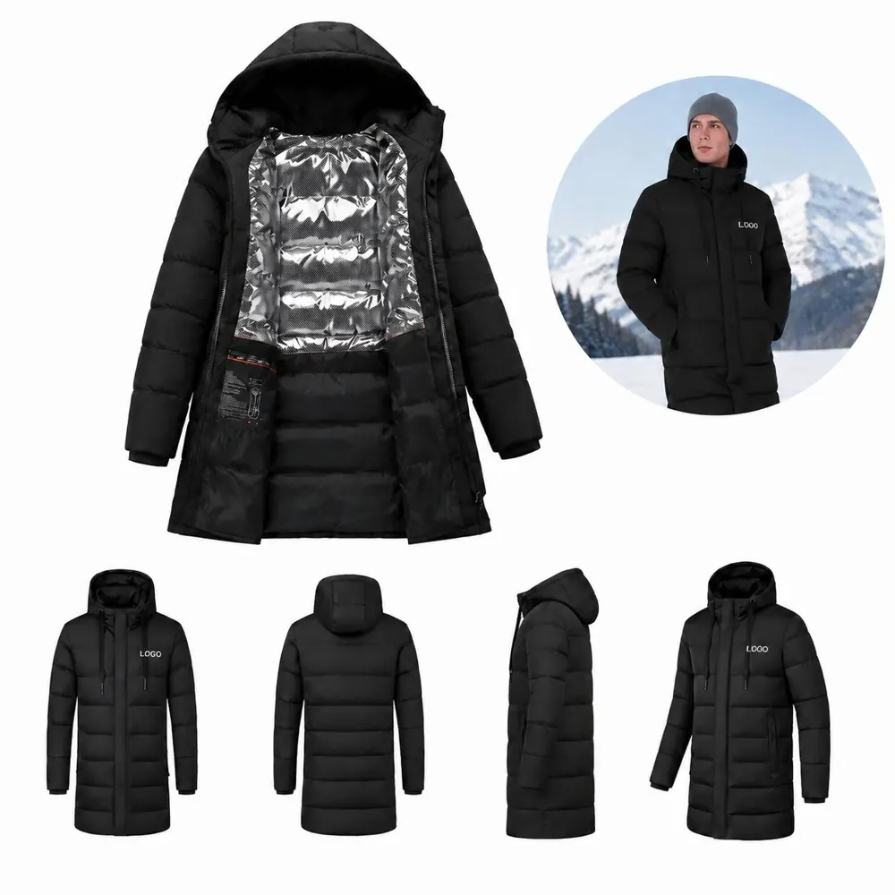 USB Heated Jacket 3-Zone with Battery Pack for Outdoor
