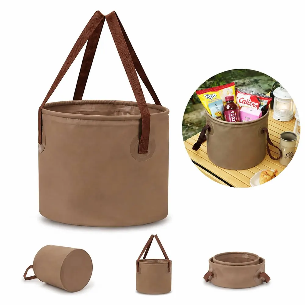 Collapsible PVC Bucket 10L Portable Folding Outdoor Water 2