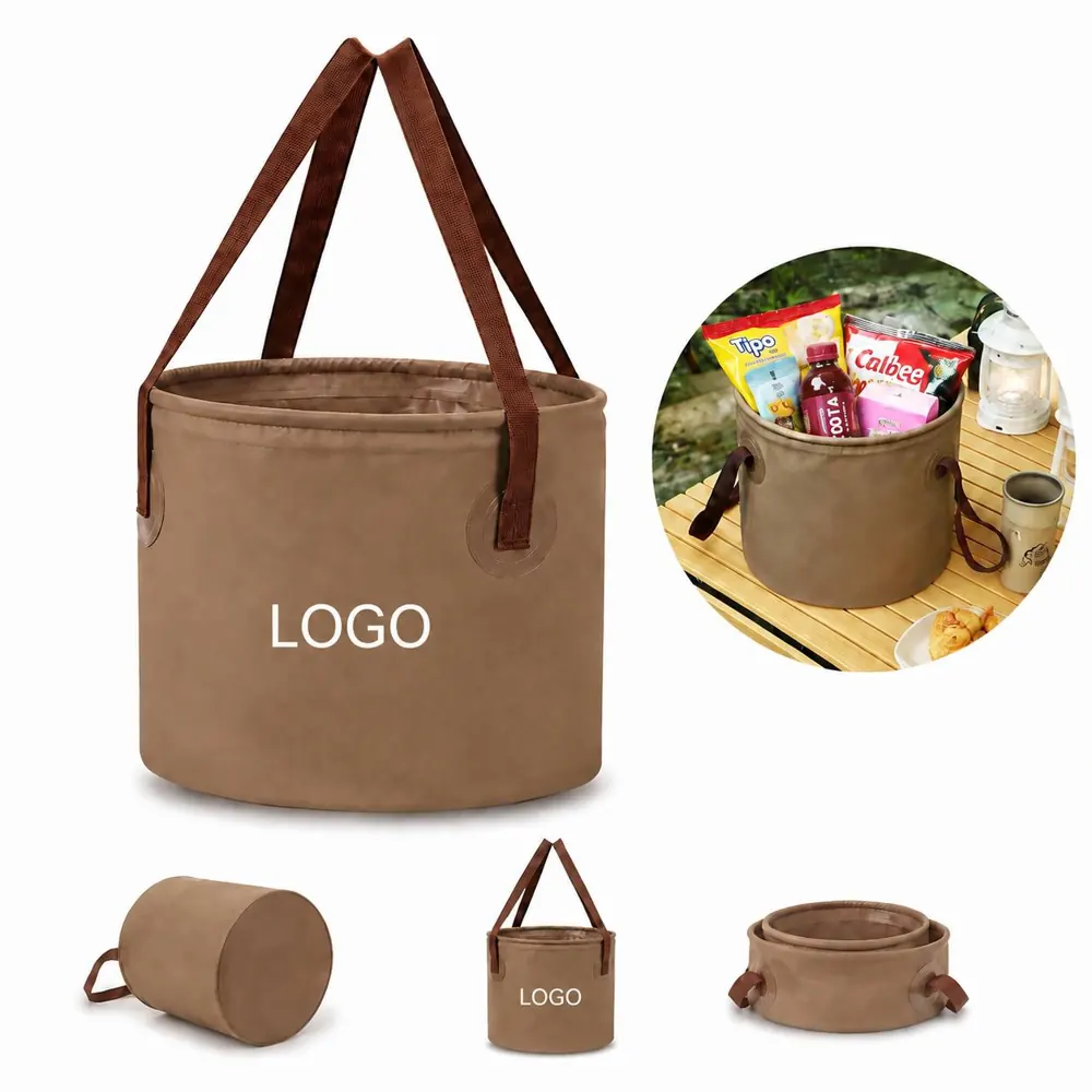 Collapsible PVC Bucket 10L Portable Folding Outdoor Water