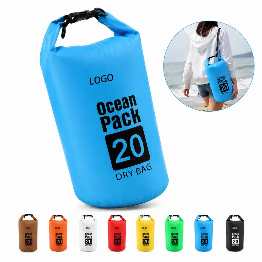 Waterproof Roll Top Pouch Lightweight Dry Bag 6 Sizes