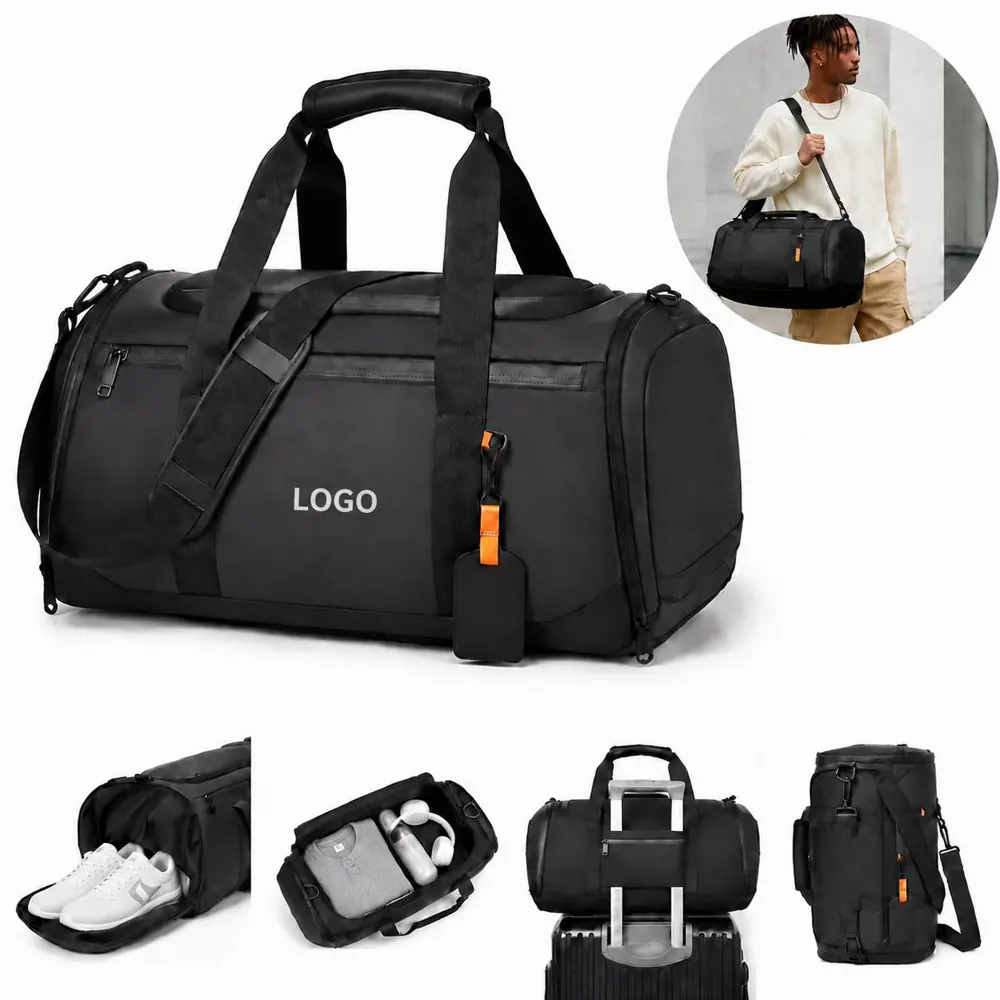 Large Capacity Water-Resistant Travel Crossbody Bag