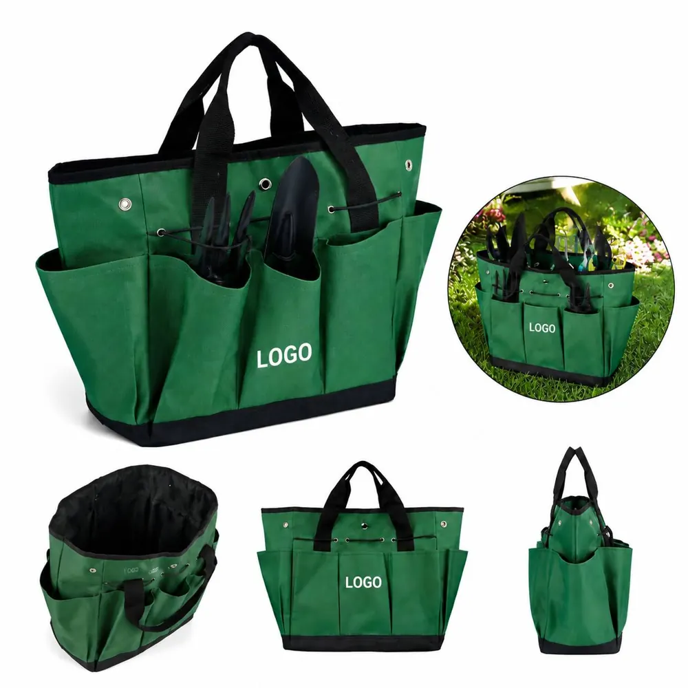 Large Modular Gardening Tool Organizer Bag with Multiple