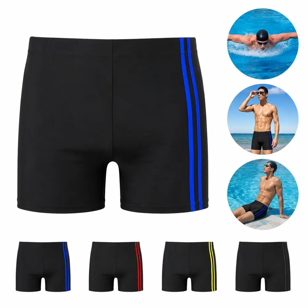 Men's Quick-Dry Swim Trunks with Mesh Lining and Drainage 2