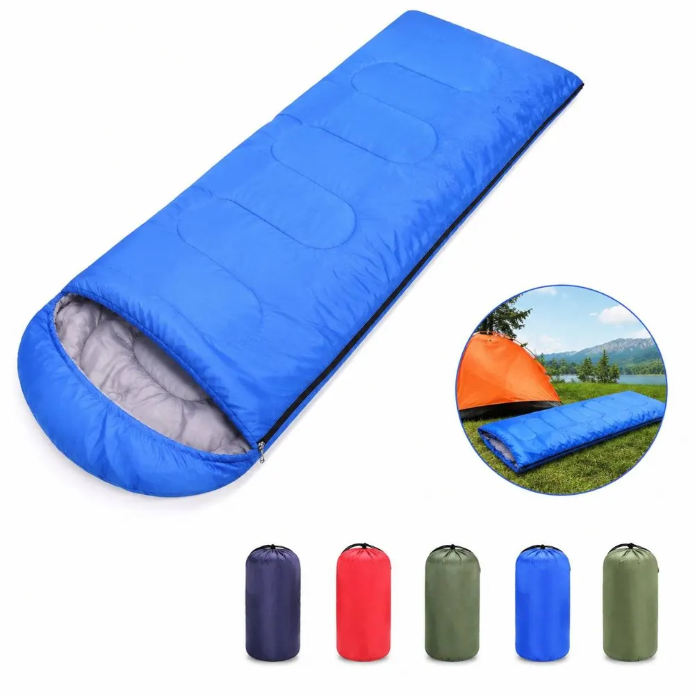 3-Season Envelope Sleeping Bag for Camping Hiking 2