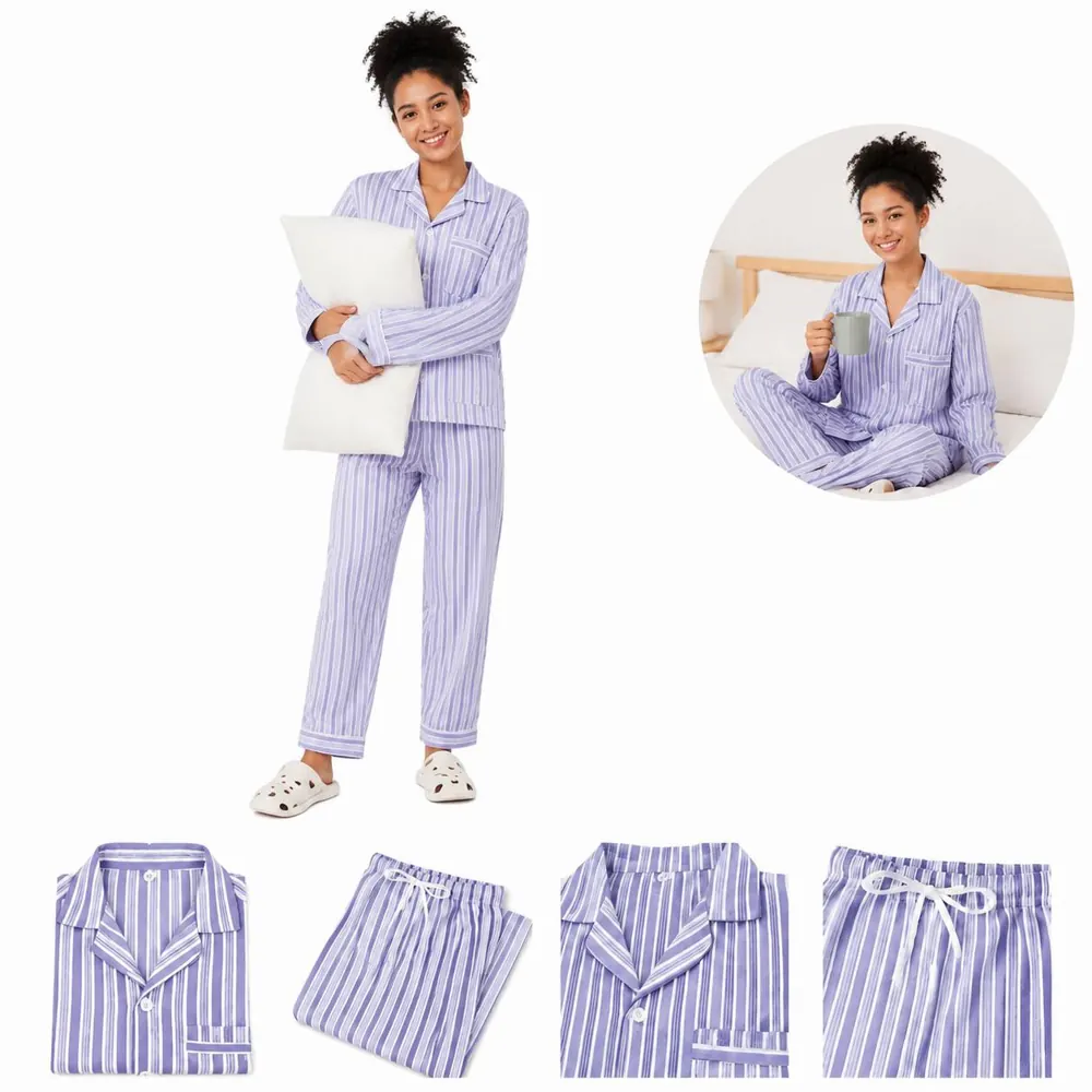 Hospital-Grade Poly-Cotton Patient Gown Set, Open-Back 2