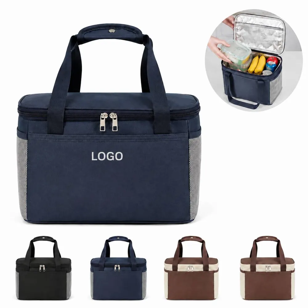 Insulated Oxford Lunch Cooler Soft Thermal Bag for Work