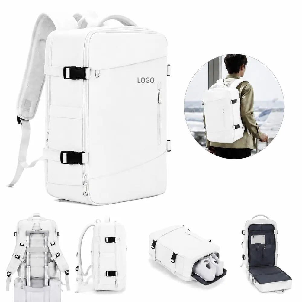 Waterproof Oxford Multi-Compartment School & Travel Backpack