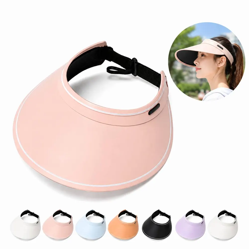 Foldable UV Sun Visor with Adjustable Strap for Outdoor 2