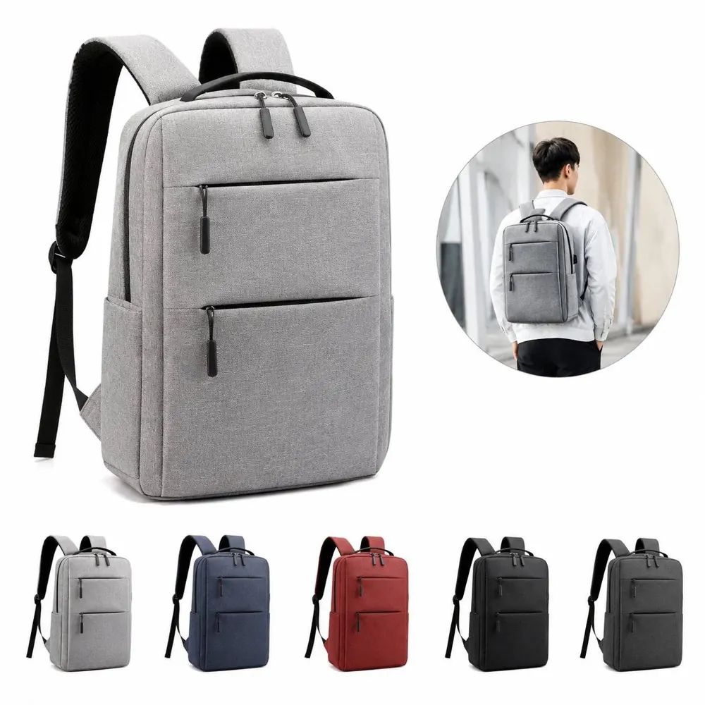 USB Charging Laptop Backpack with Water-Resistant Design 2
