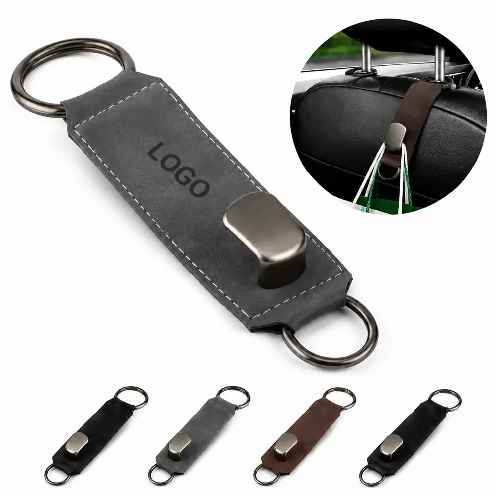 Heavy Duty Car Seat Hook for Headrest, Non-Slip Storage