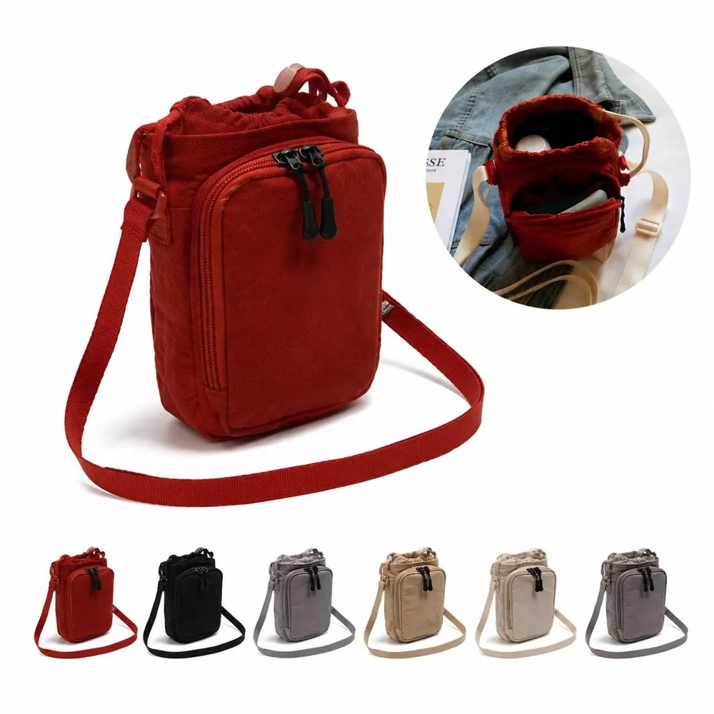 Nylon Crossbody Bag with Water-Resistant Outdoor Design 2