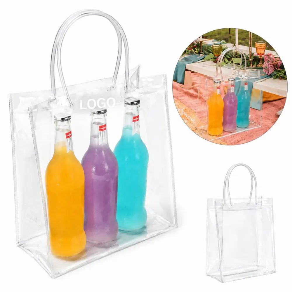 Clear PVC Stadium Tote Bag for Concerts & Events