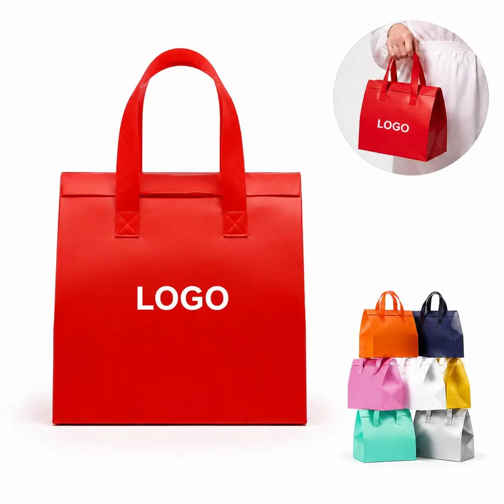 Self-Sealing Insulated Lunch Tote for Picnics & Outdoor