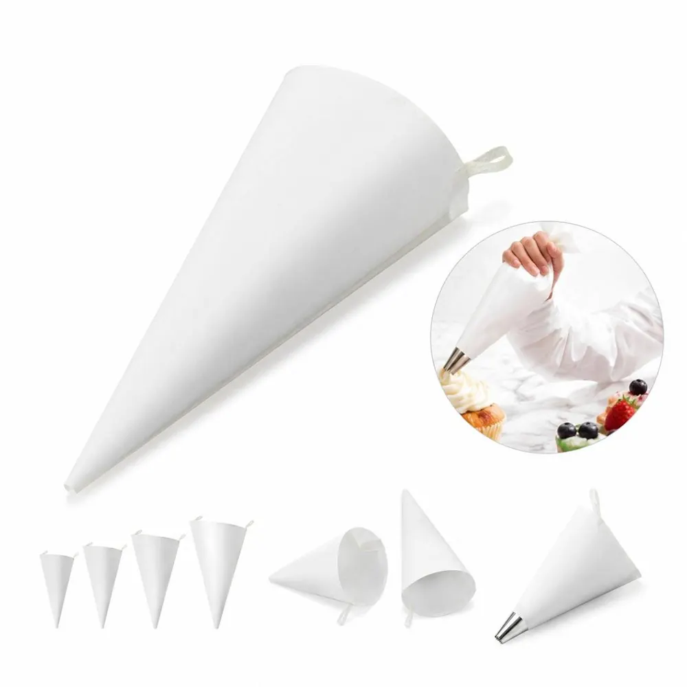 Reusable Cotton Piping Bag for Cake Decorating, Leak-Proof 2