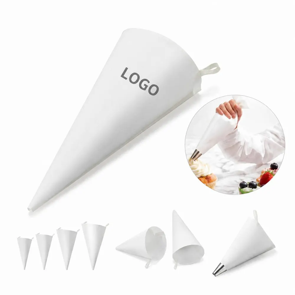 Reusable Cotton Piping Bag for Cake Decorating, Leak-Proof