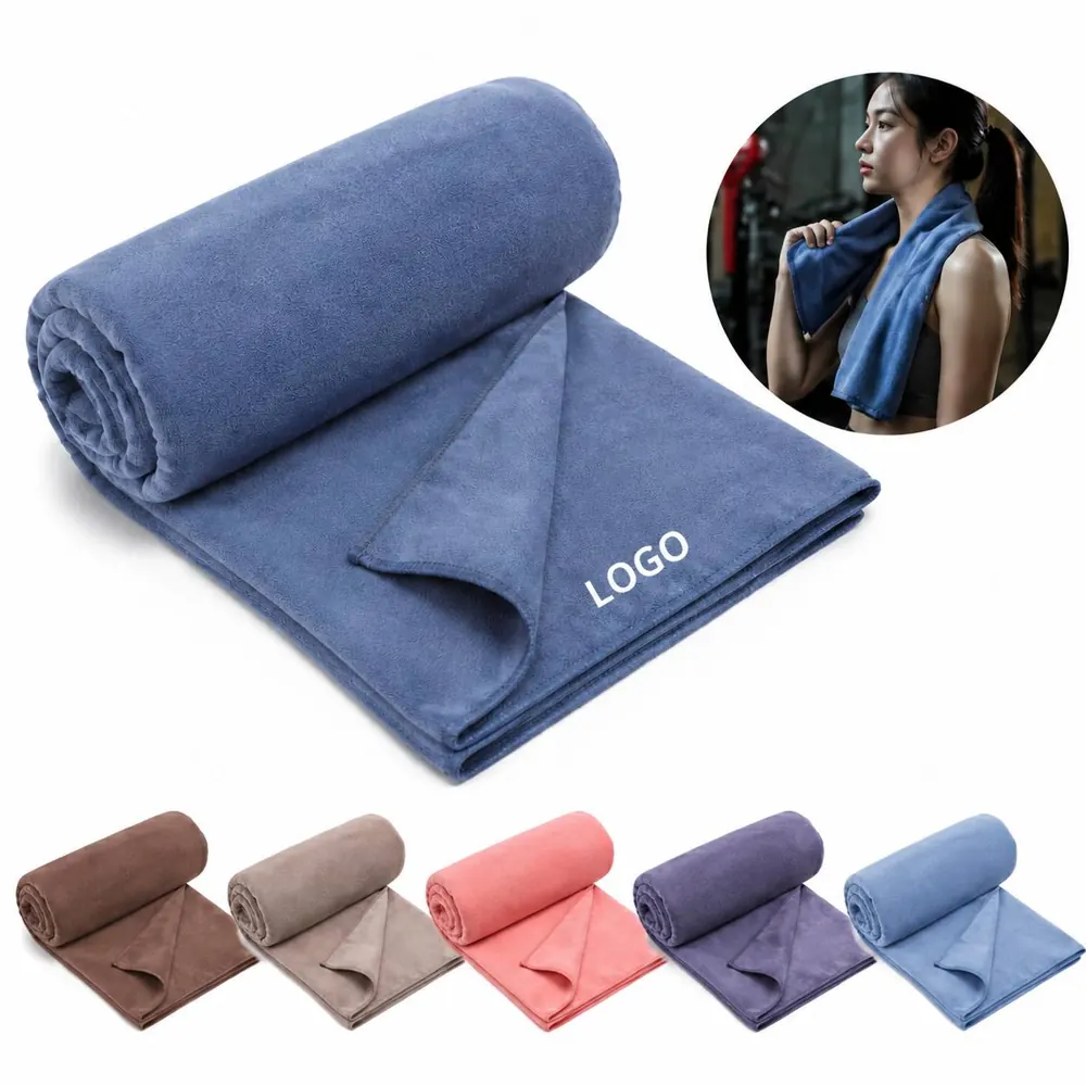 Quick-Dry Microfiber Sports Sweat Towel for Gym Workouts