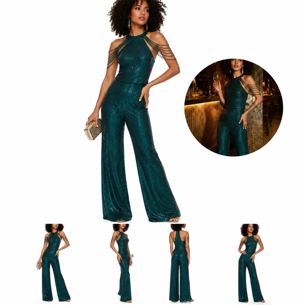 Handmade Sequin Mermaid Evening Gown with Custom Fit 2