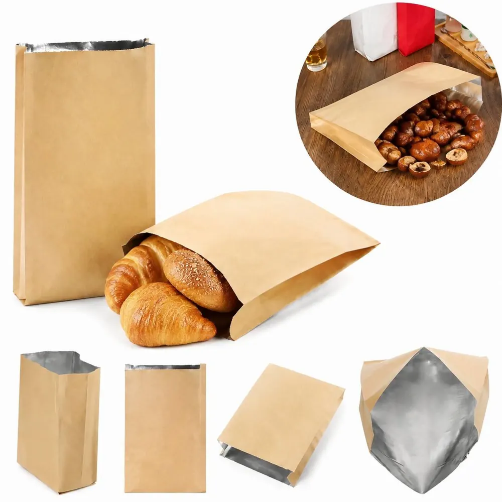 Aluminum Foil Insulated Takeout Bag for Food Delivery 2