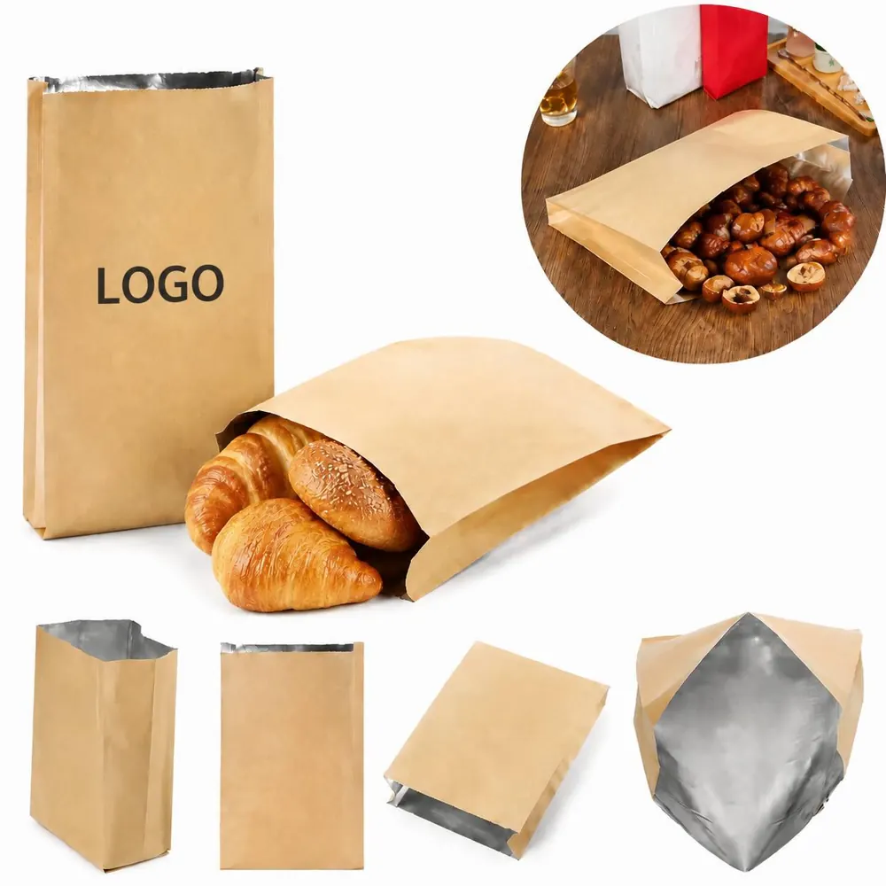 Aluminum Foil Insulated Takeout Bag for Food Delivery