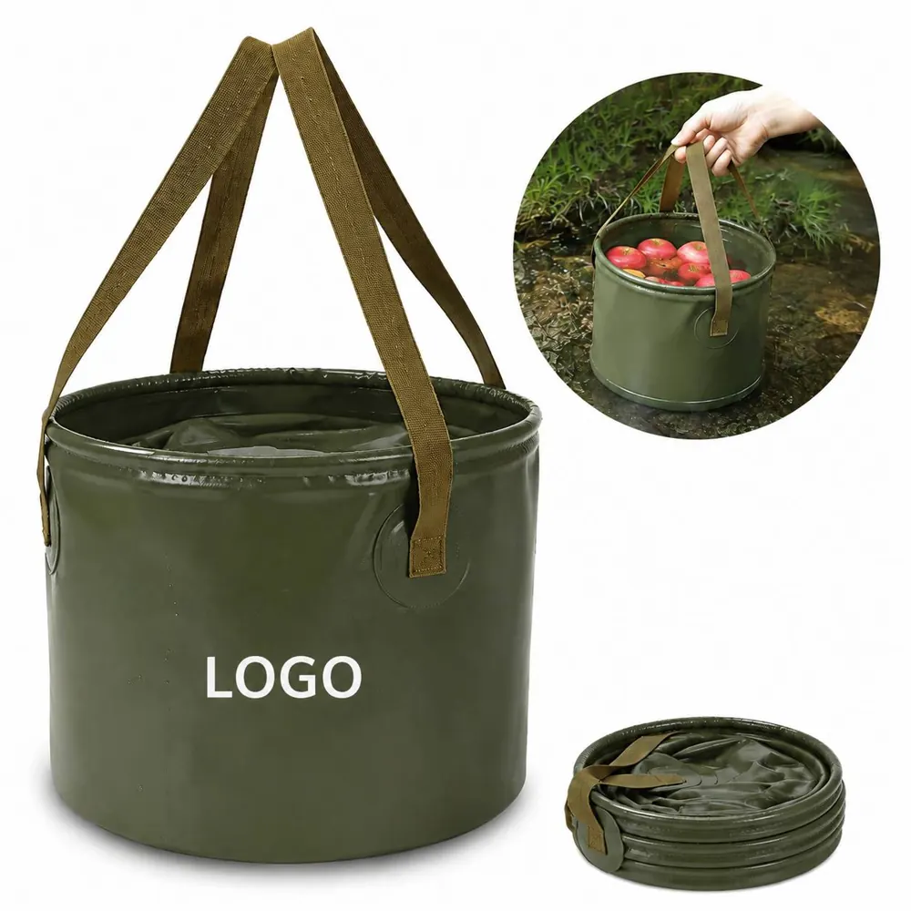 Collapsible Waterproof Bucket 20L for Camping and Outdoor
