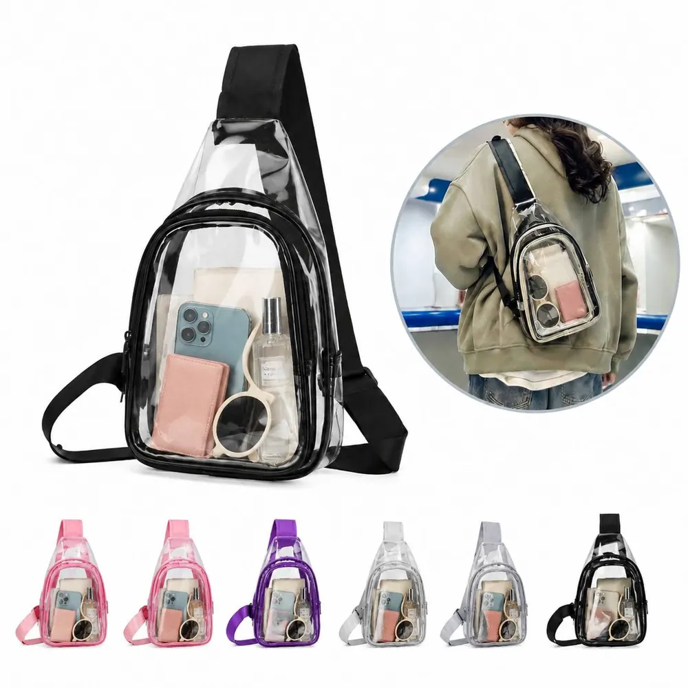PVC Clear Waterproof Bag for Travel, Beach & Outdoor Gear 2