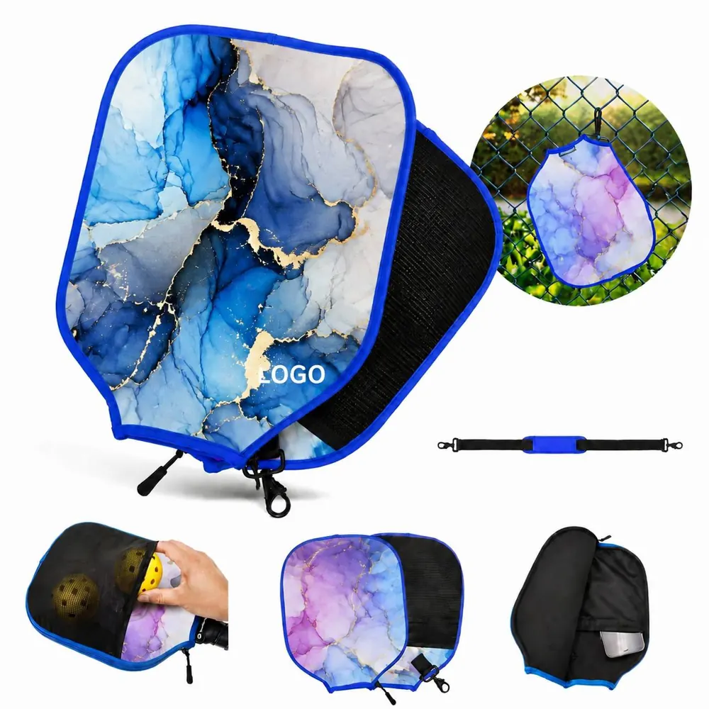 Custom Full-Color Shockproof Pickleball Paddle Cover