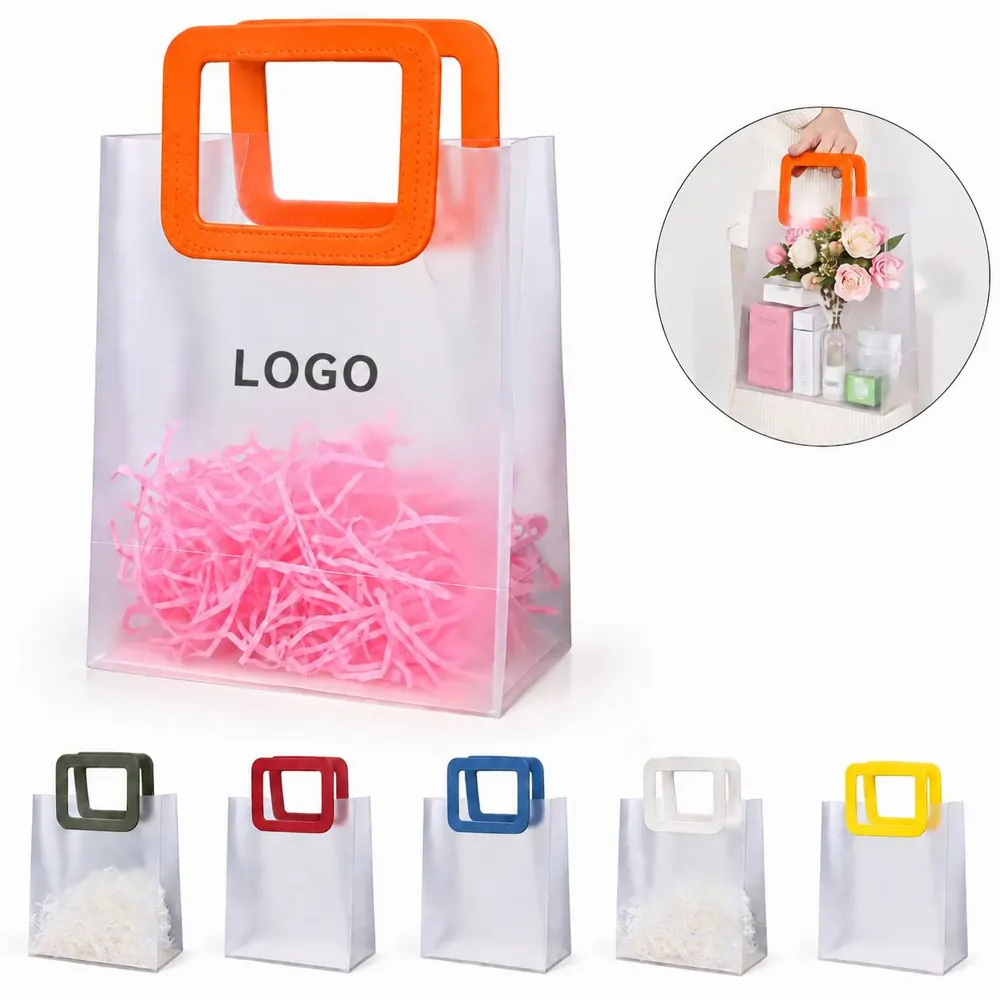 Frosted Reusable PP Tote Bag for Shopping & Daily Use