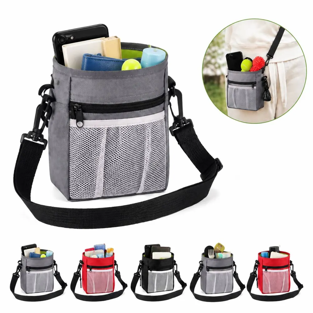 Dog Treat Training Pouch with Drawstring Closure 2