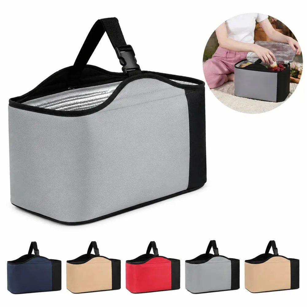 Large Capacity Insulated Cooler Picnic Basket for Car 2