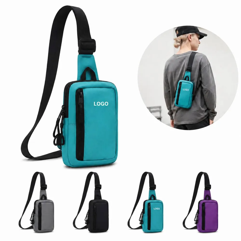 Ultralight Water-Resistant Mini Sling Bag for Outdoor Sports
