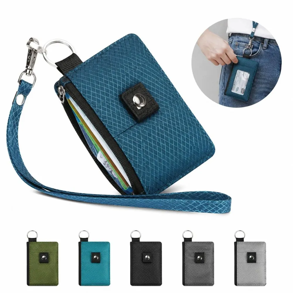 RFID-Blocking Compact Wallet for Cards, Cash & Travel 2
