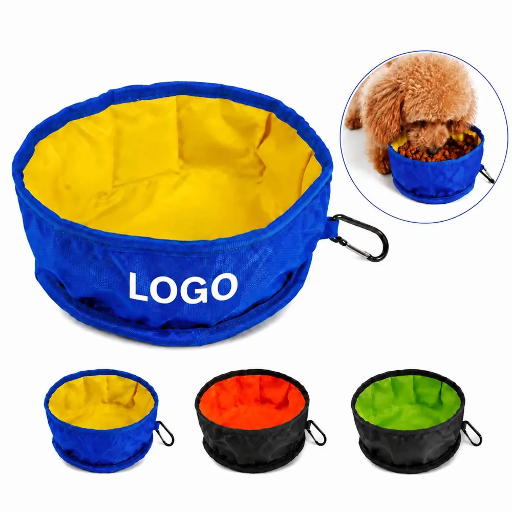 Collapsible Leak-Proof Pet Bowl for Travel with Dogs