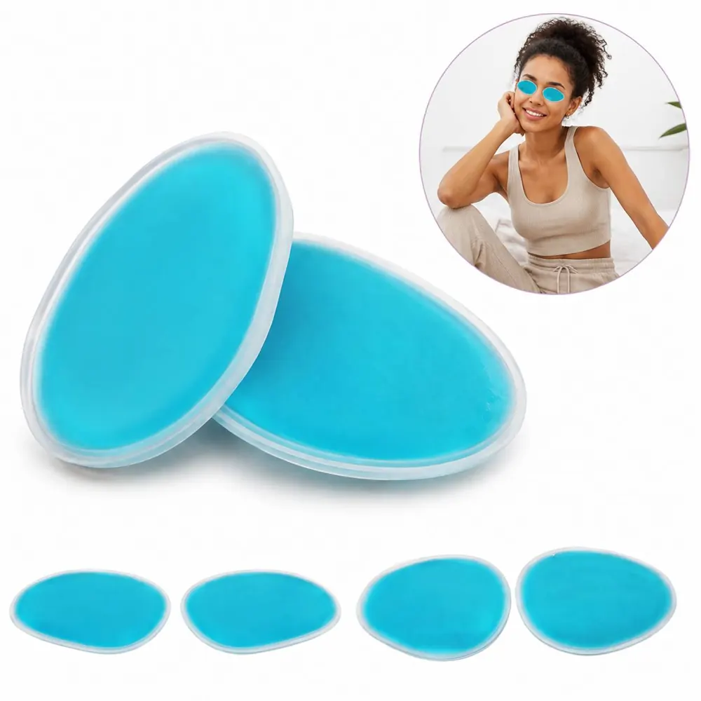 Reusable Gel Eye Ice Pack for Hot & Cold Therapy 2