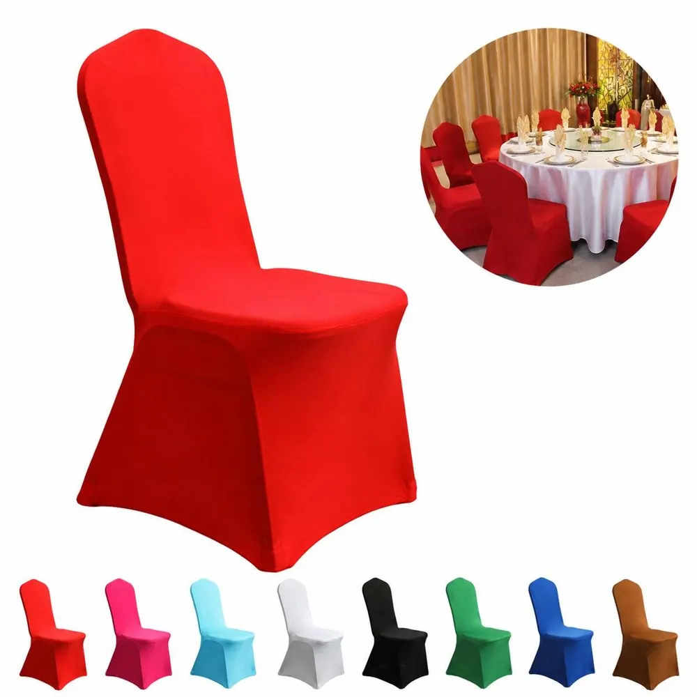 Stretch Banquet Chair Cover Slipcover, Wrinkle-Resistant 2