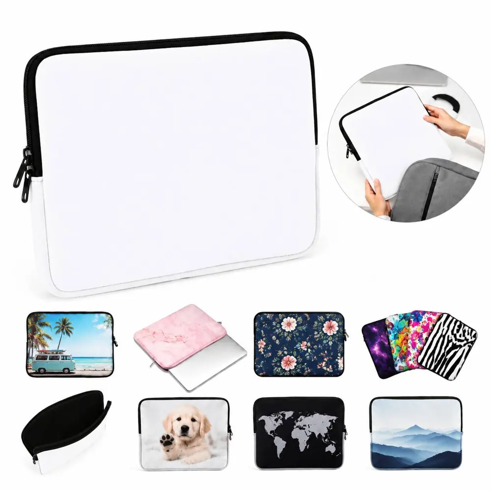 Sublimation Waterproof Laptop Sleeve for 15.6 Inch 2