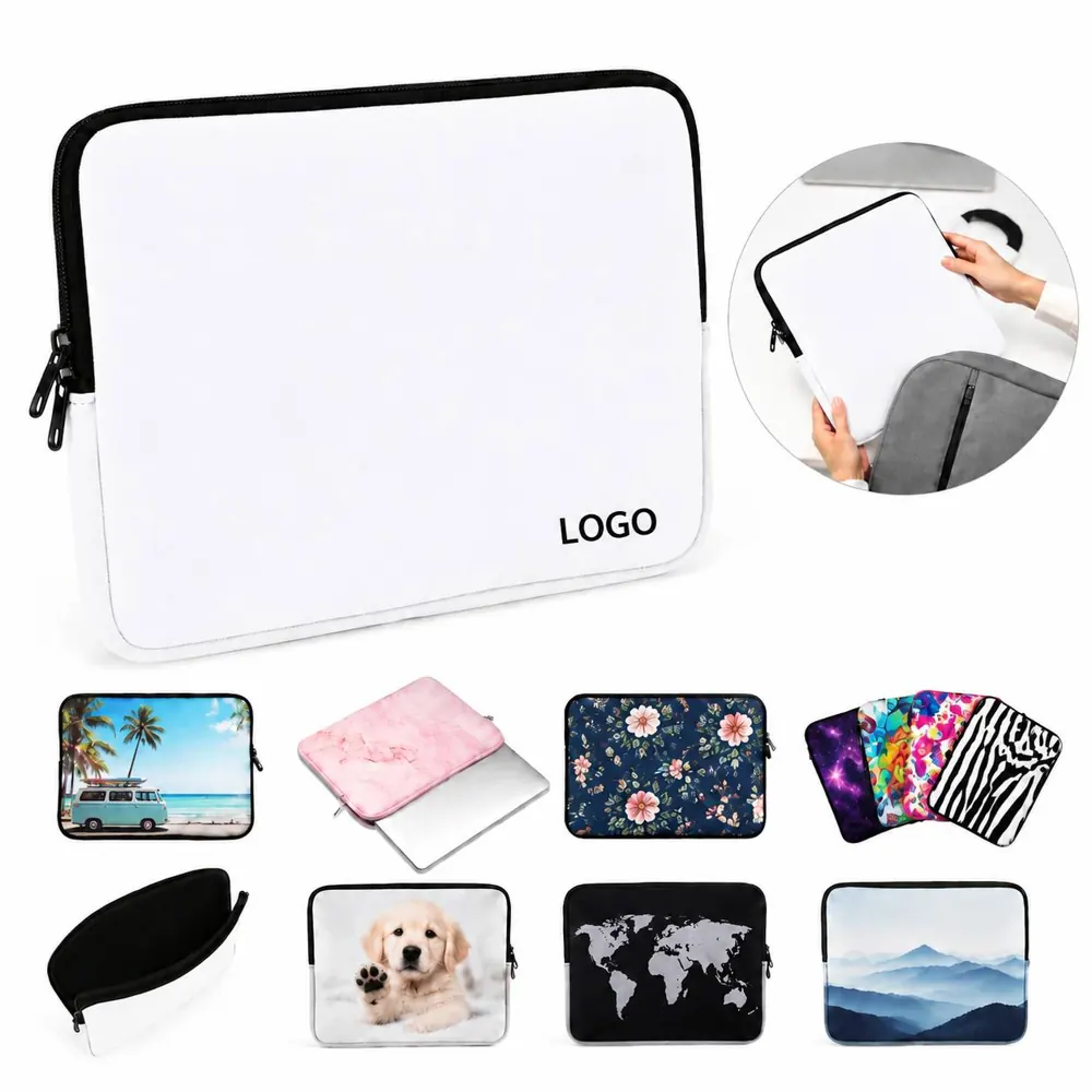 Sublimation Waterproof Laptop Sleeve for 15.6 Inch