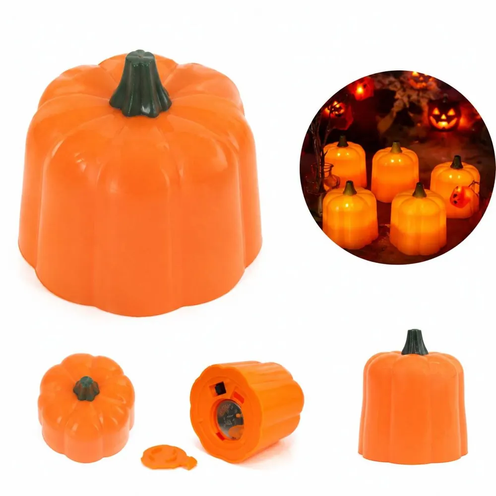 Natural Soy Wax Pumpkin Candles, Long-Lasting Autumn Scent 2