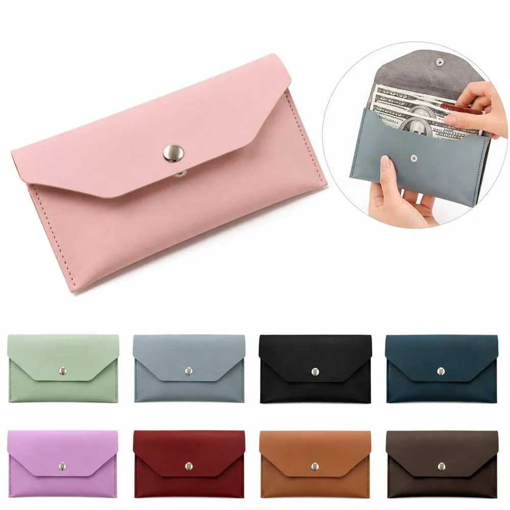 Slim PU Leather Wallet with Multiple Card Slots 2