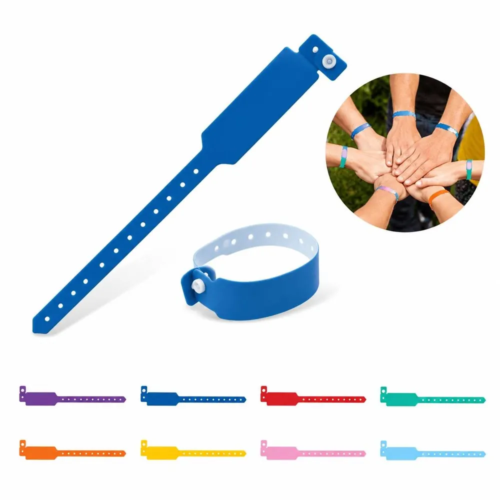 Customizable Vinyl Event Wristbands for Access Control 2