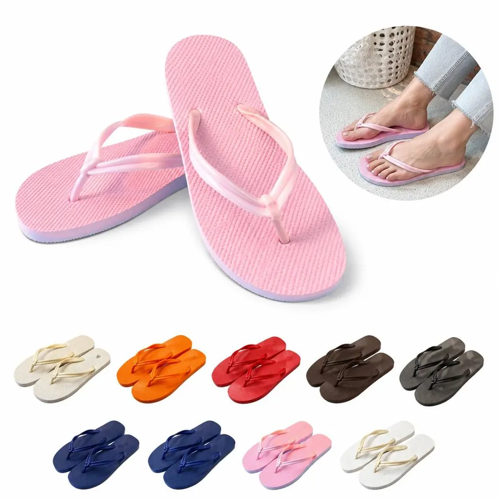 Braided Non-Slip Water-Resistant Flip Flops for Beach & Pool 2